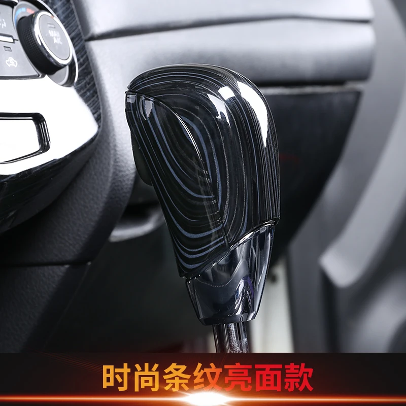 Для Nissan X-Trail T32 QASHQAI J11 муранское углеродное волокно крышка переключения передач