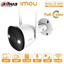 Dahua Imou 4MP Wifi IP Camera Smart Color Night Vision Dual Antenna Soft AP Mode IP67 Weatherproof Built-in Wi-Fi Support ONVIF