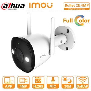 dahua imou 4mp wifi ip camera smart color night vision dual antenna soft ap mode ip67 weatherproof built in wi fi support onvif free global shipping