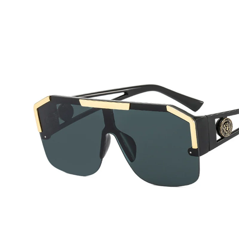 

foreign trade shades for women men 2022 trending products big frame sunglasses uv protection vintage oculos de sol masculino