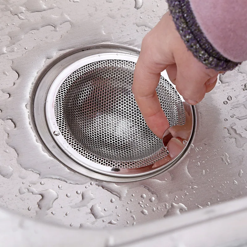 

A2567 Kitchen Sink Stainless Steel Filter Bathroom Floor Drain Stainless Steel Sink Sewer Filter Screen