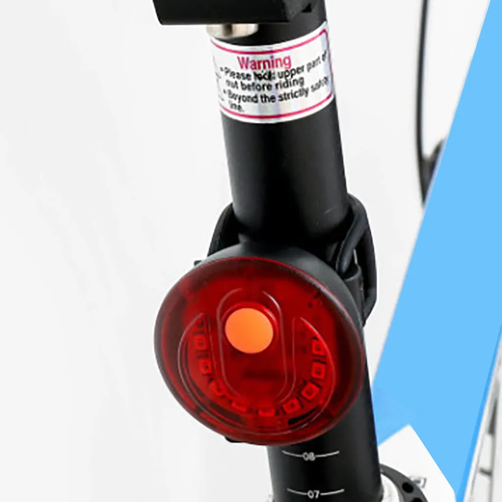 Светодиодный мини задний фонарь для велосипеда заряжаемый от Usb