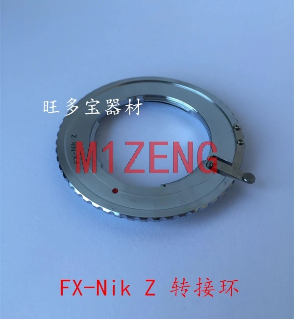 

FX-Nik Z Adapter ring for fujifilm fuji fx x mount lens to nikon Zz5 Z6 Z7 Z9 Z50 z6II z7II Z50II Z fc N/Z mirrorless Camera