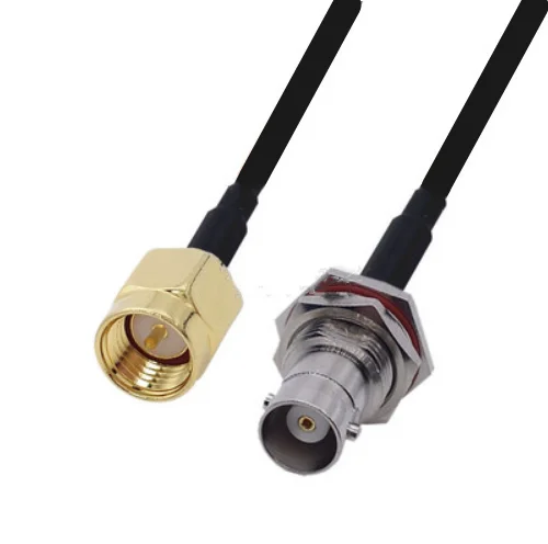 

LMR240 50-4 RF coaxial Cable Kabel SMA Male to BNC Female Connector LMR-240 Low Loss Coax Pigtail Jumpe Cable