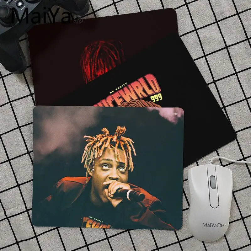 

Maiya Top Quality Juice WRLD Rapper Customized MousePads Computer Laptop Anime Mouse Mat Top Selling Wholesale Gaming Pad mouse