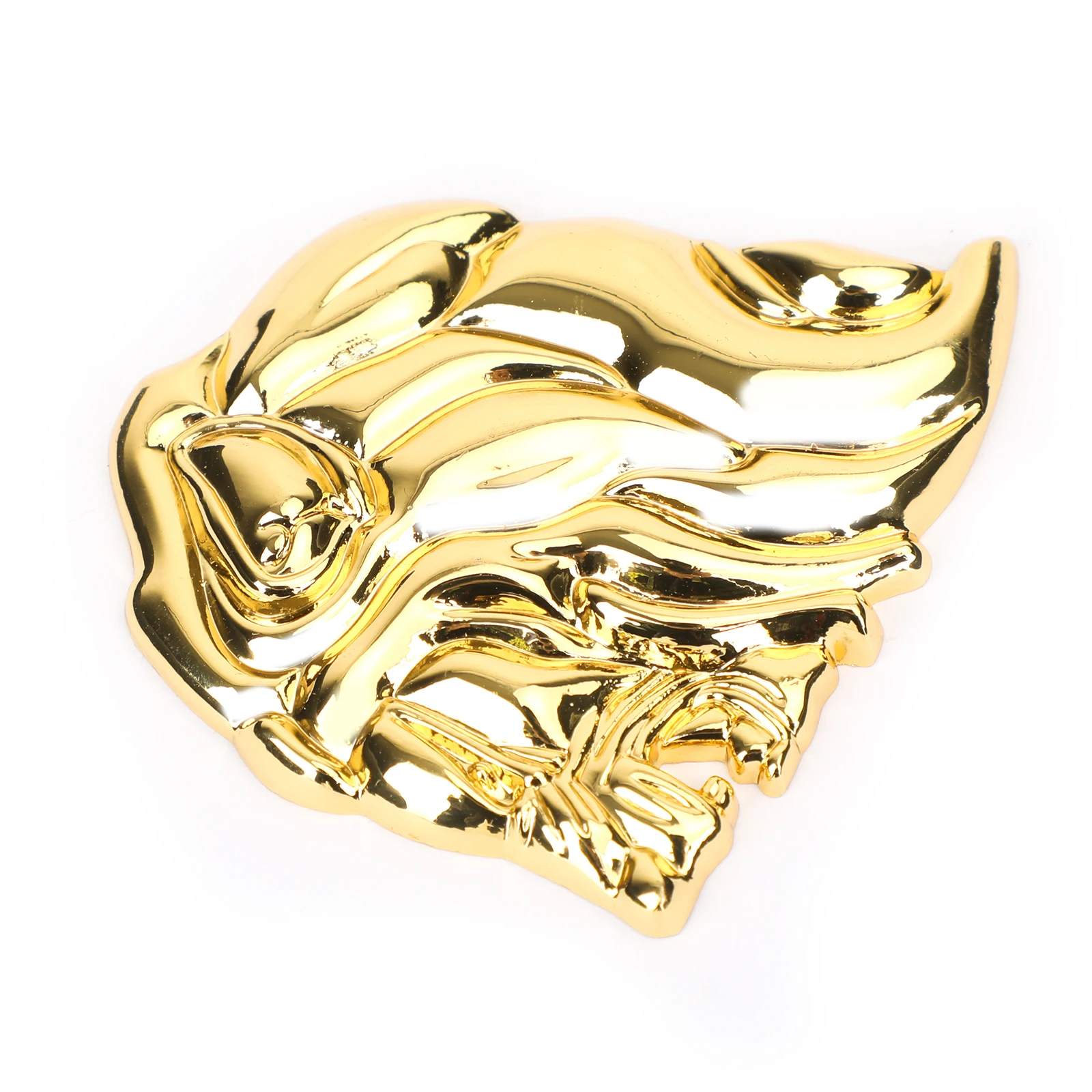

Areyourshop 1PC 3D Car Sticker Badge Metal Lion Head Decal Emblem Sticker For Universal Car Exterior Accessories Parts