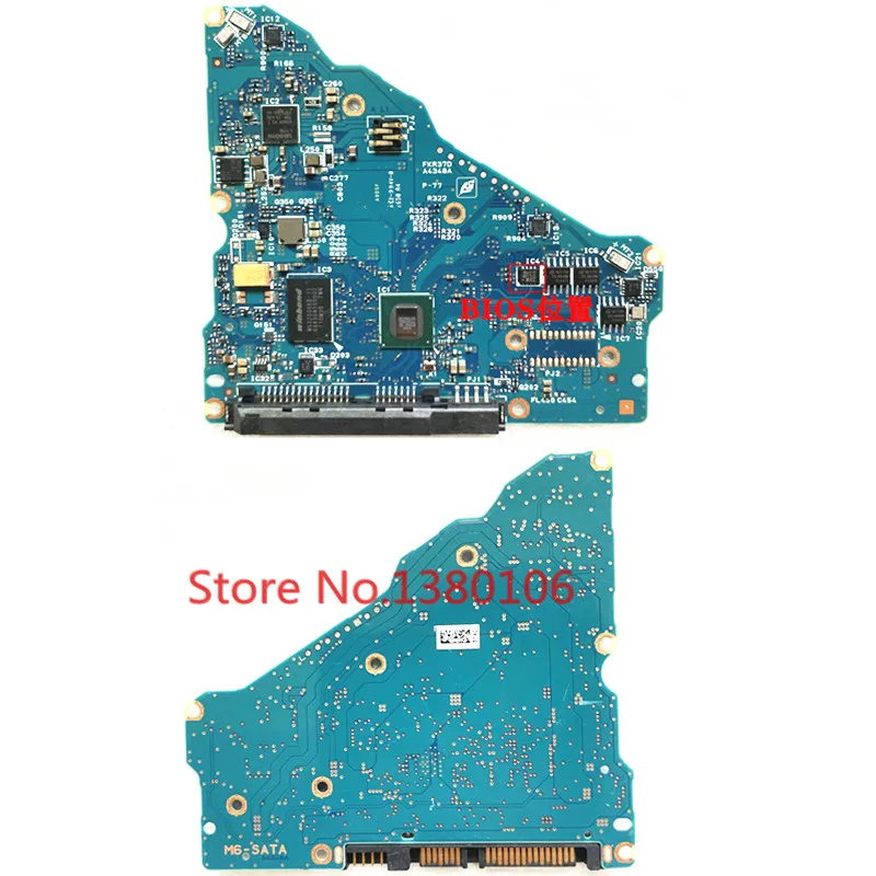

Для Toshiba Logic Board / Board Number: G4348A , 31A0 M6-SATA FKR37D A4348A 2-994V-0 1650 A6 A0C2B SATA 3,5