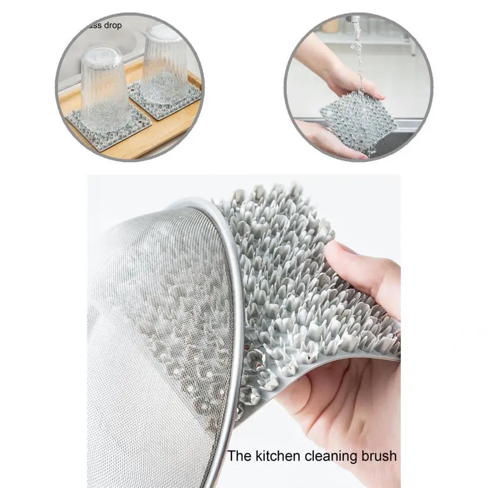 

Устойчивая к износу полипропиленовая эластичная щетка для чистки кухонные аксессуары