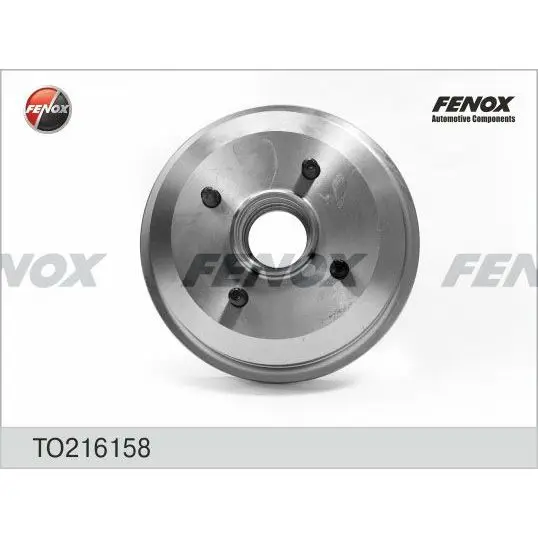Барабан тормозной Ford Escort/Fiesta 1.3 1.8TD 90 FENOX TO216158|Стояночный тормоз| - Цена: 1 330,00 руб.