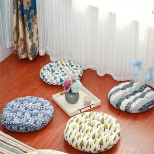DIMI Round Thickened Tatami Prayer Mat Pouf Futon Japan Cattail Hassock Chair Seat Cushion Pad