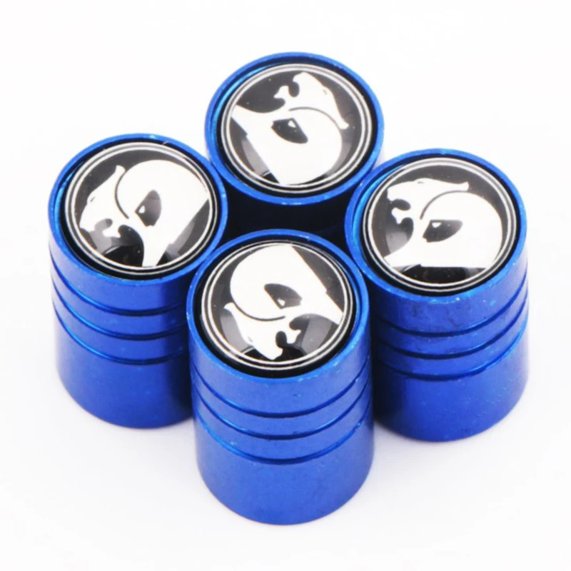 4 шт. Алюминий вентиля покрышек легковых автомобилей Кепки сверхлегкие шины s