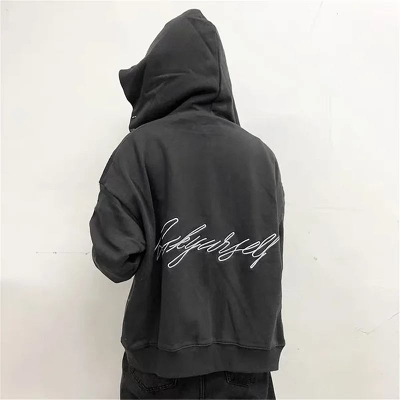 Askyurself осенне-зимние мужские и женские вышитые курсивные буквы с логотипом