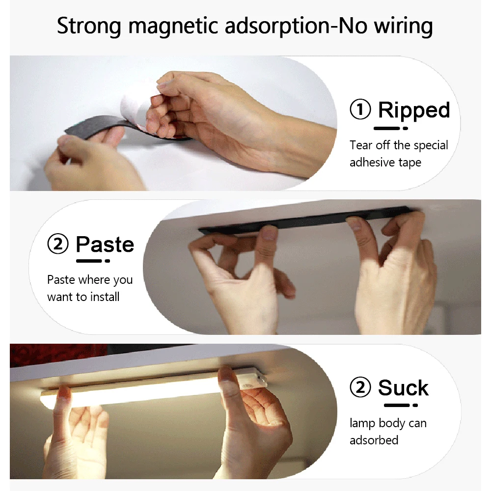 Светодиодный светильник с датчиком движения 10 светодиодов | Лампы и освещение