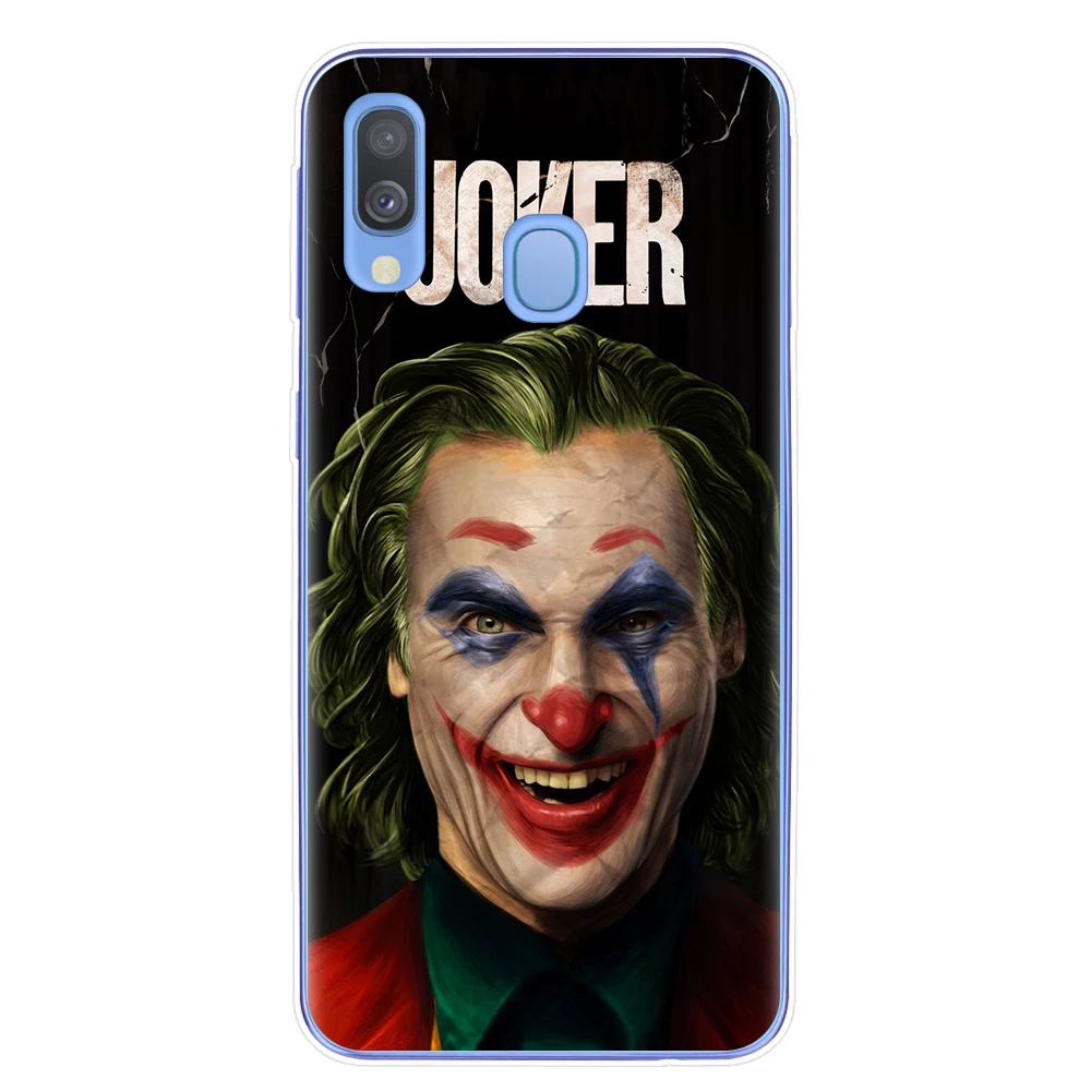 Мягкий силиконовый чехол Joker 2019 из ТПУ для телефона Samsung A10 A20 A30 A40 A50 A70 A7 A9 A6 A8 Plus