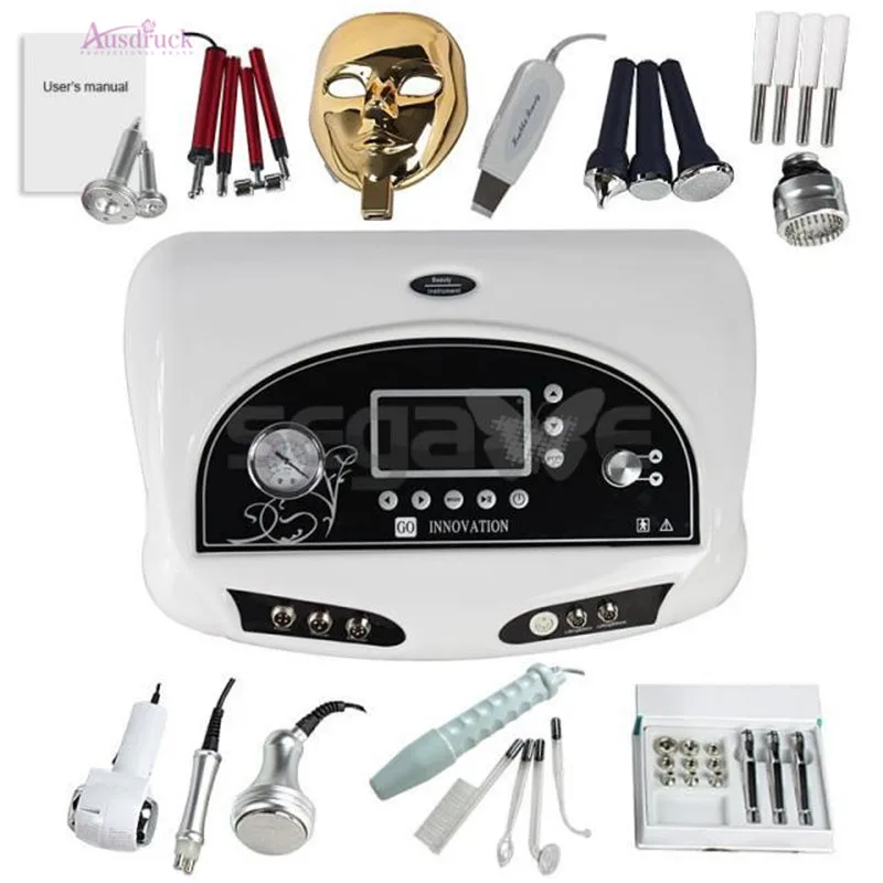 11in1 ультразвуковой скребок для кожи вакуумный массаж фотонный омоложение