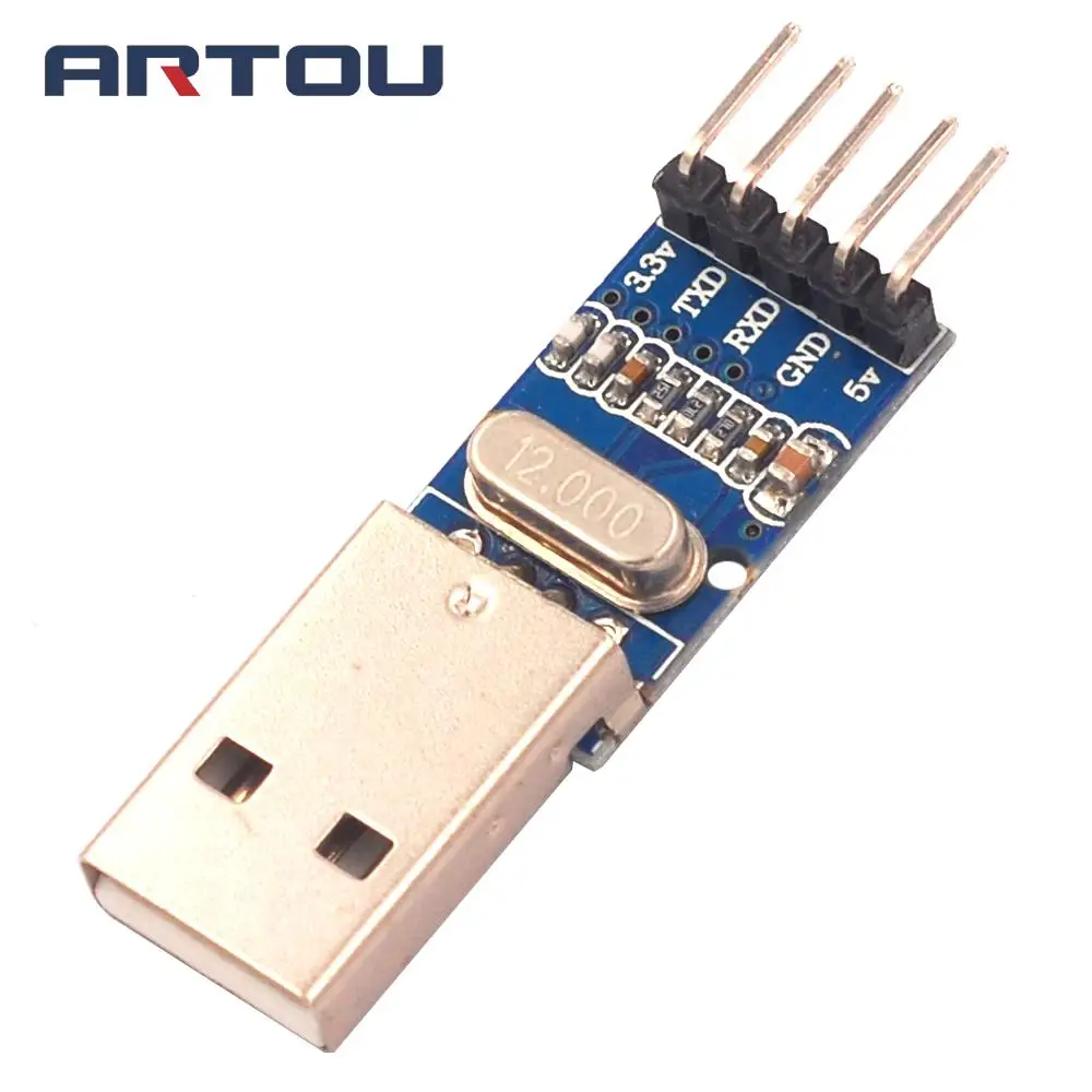 Модуль адаптера преобразователя PL2303 USB в RS232 TTL | Электронные компоненты и
