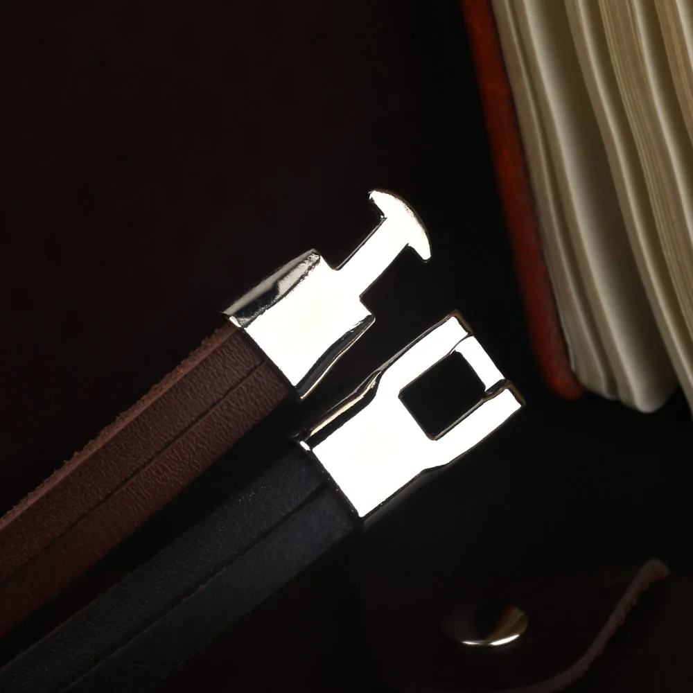 Браслет из натуральной кожи мужские украшения двухслойный коричневый Плетеный