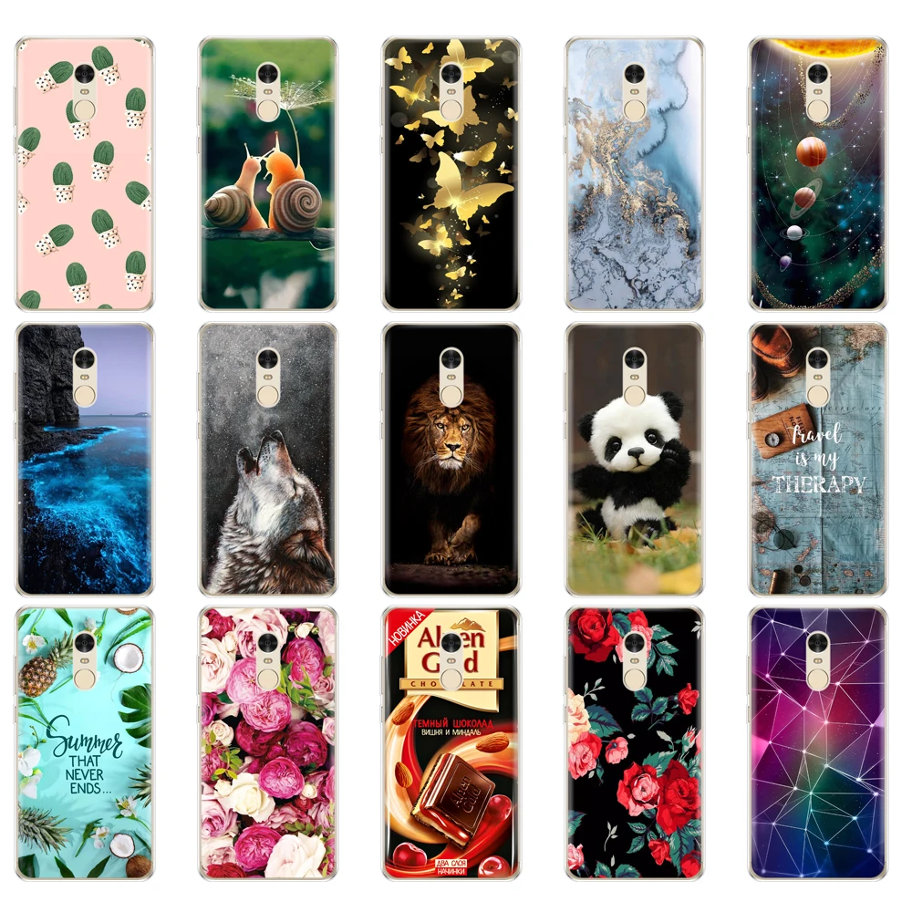 For Xiaomi Redmi Note 4/note 4 pro Case Silicon Soft TPU Back Phone Cover for Redmi Note 4X/note 4x pro global version Coque