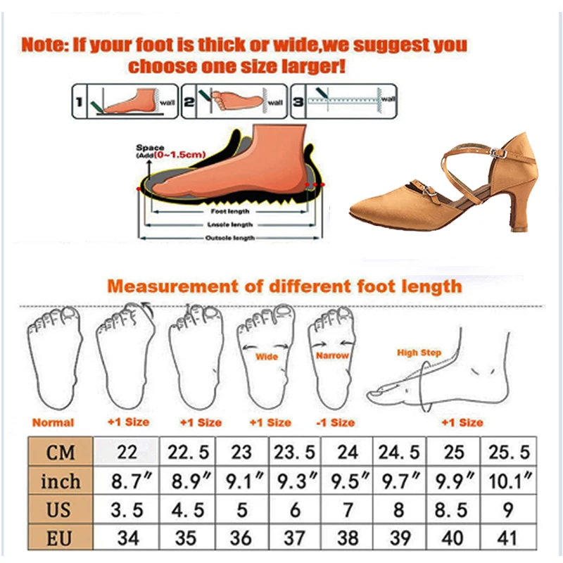 Женская обувь для бальных танцев латинских с закрытым носком женская на тонком