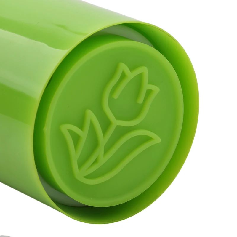 

6pcs/set Cartoon Cookie Stamp Mould Stencil Cutter Cookie Circle Press Silicone Baking Cake Decorating Tool Cookie Mold