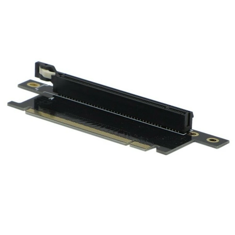 

PCI-E 16X Riser Card,PCI Express 3.0 16X Extension Cable 90 Degree High Speed Riser Card for Computer Server Chassis