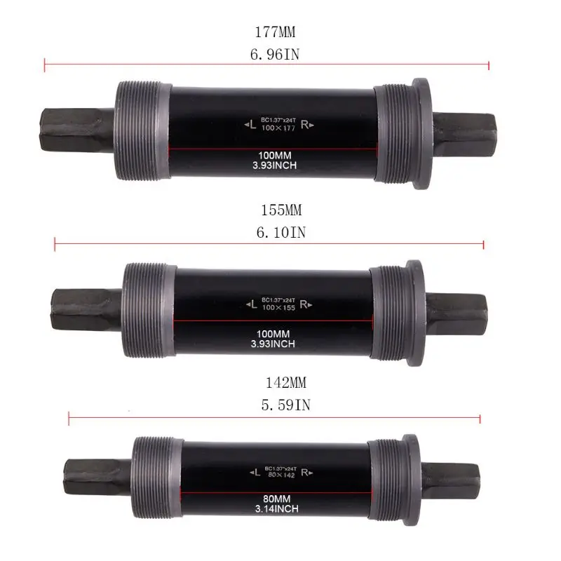 Квадратный конический кронштейн X5QF 80 мм 100 для езды на велосипеде по снегу | Спорт