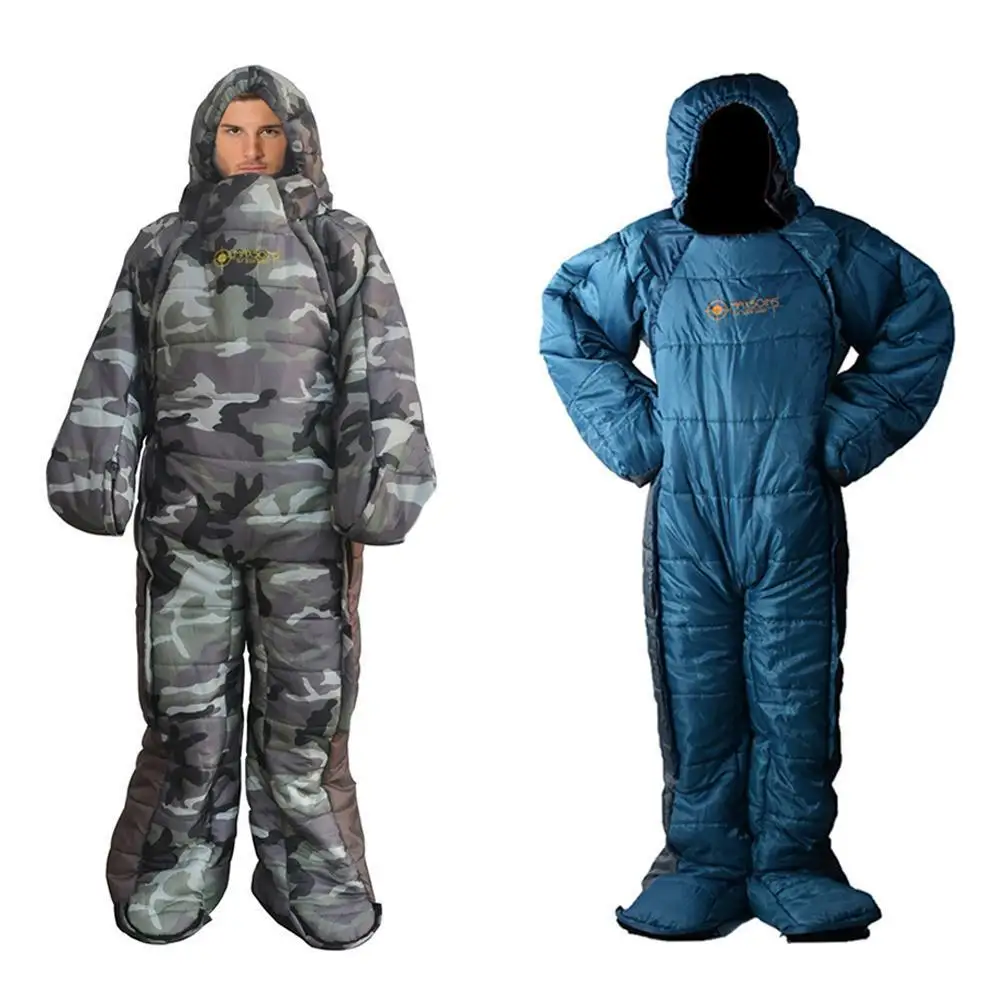 

Outdoor Camping Sleeping Bag Human-shaped Sleeping Bag Outdoor Camping Hiking Hospital Night Watch Rest Temporary Sleeping Bag
