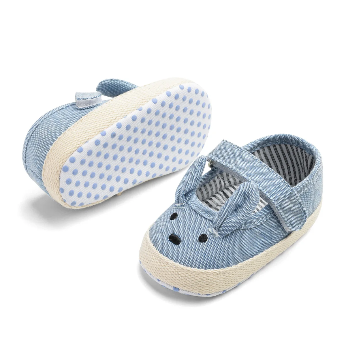 

2019 Spring and Autumn Cute Bunny Female Toddler Toddler Shoes 0-1 Year Old Baby Soft Bottom Toddler Shoes Breathable