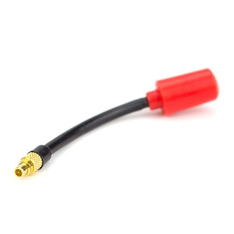 2 шт. EMAX Nano ABS + PC 5 8G 3dBi FPV антенна-RHCP/LHCP 50 мм 5650 ~ 5950 МГц прямая MMCX для гоночного дрона -