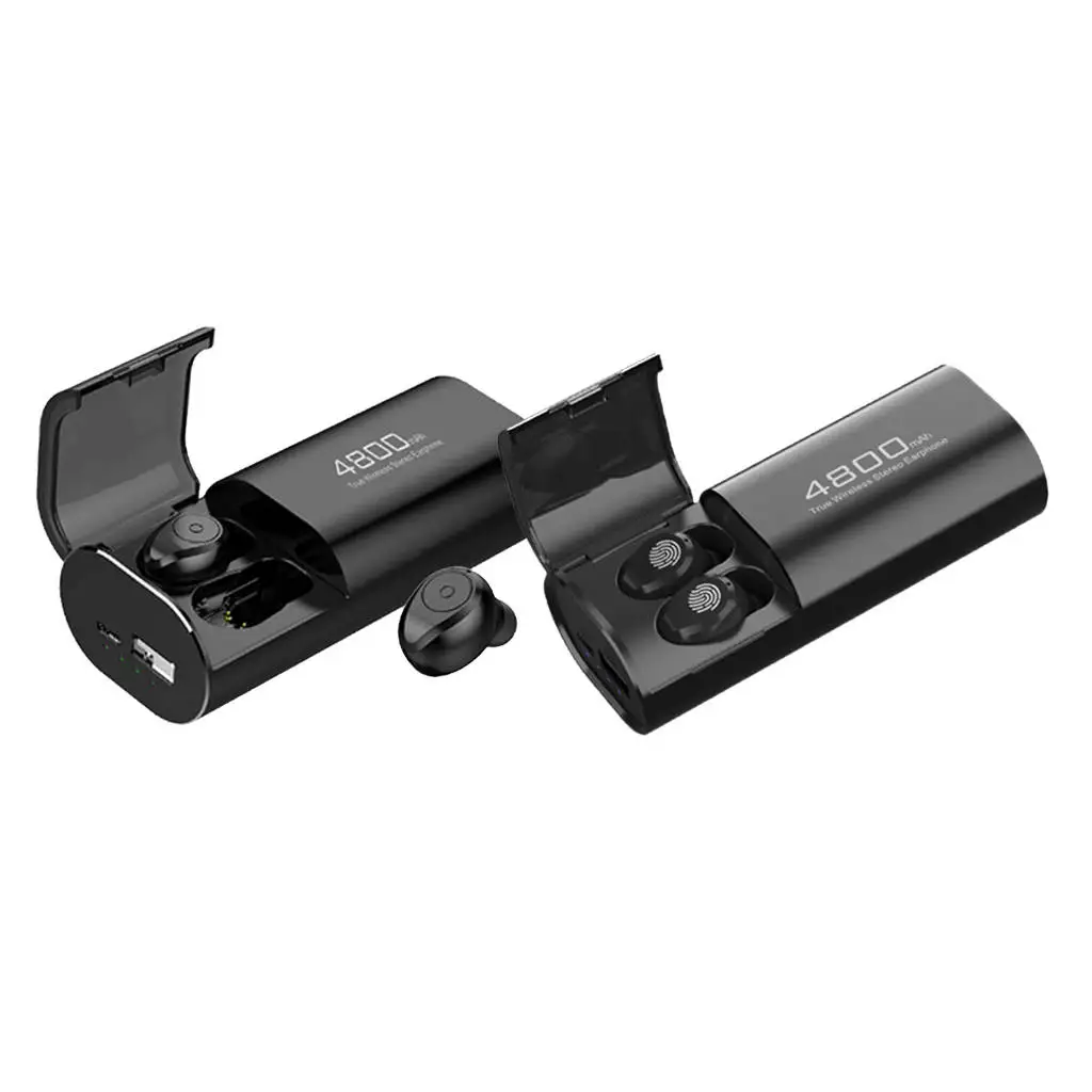 

F9 4800mAh Sports Wireless Bluetooth Headset Charging Bluetooth 5.0 Stereo Phone Mini Bluetooth Headset Passive Noise Reduction