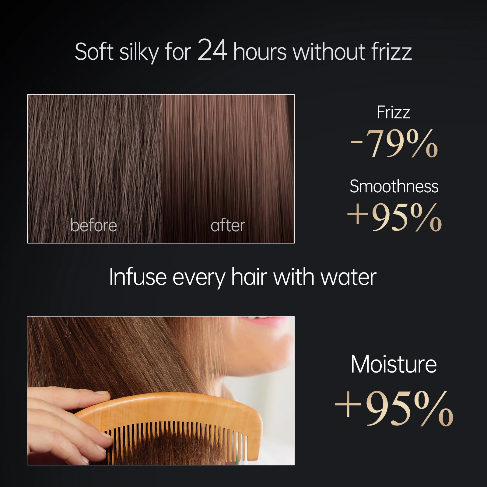 PURC 5-second Water Infusion Hair Mask Repair Frizz Smoothing Keratin & Scalp Treatment for Care 60ml | Красота и здоровье