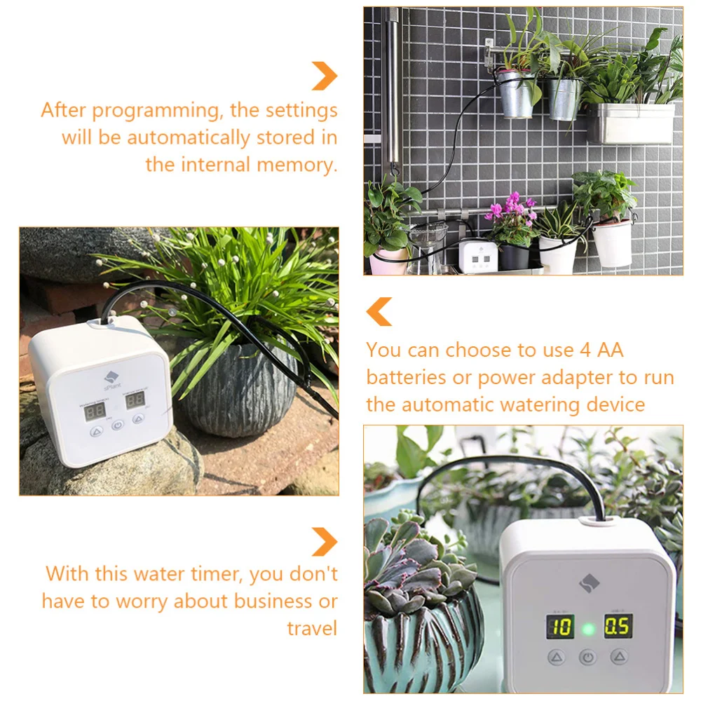 

Garden Water Timer Automatic Digital Drip Watering System for Potted Plants