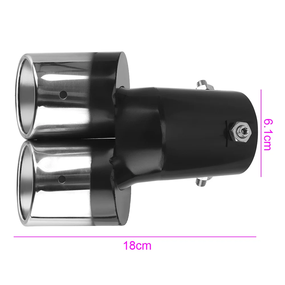Глушитель выхлопной трубы 63 мм декоративный глушитель для внедорожников 4x4
