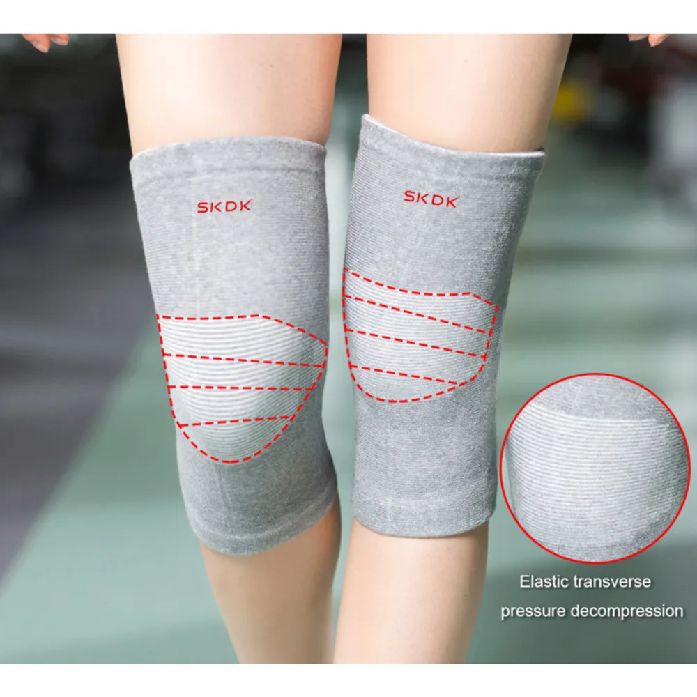 

Knitting Nylon Sports Knee Protection Running Fitness Badminton Knee Protection Outdoor Mountaineering Warm Kneepads Protec L1