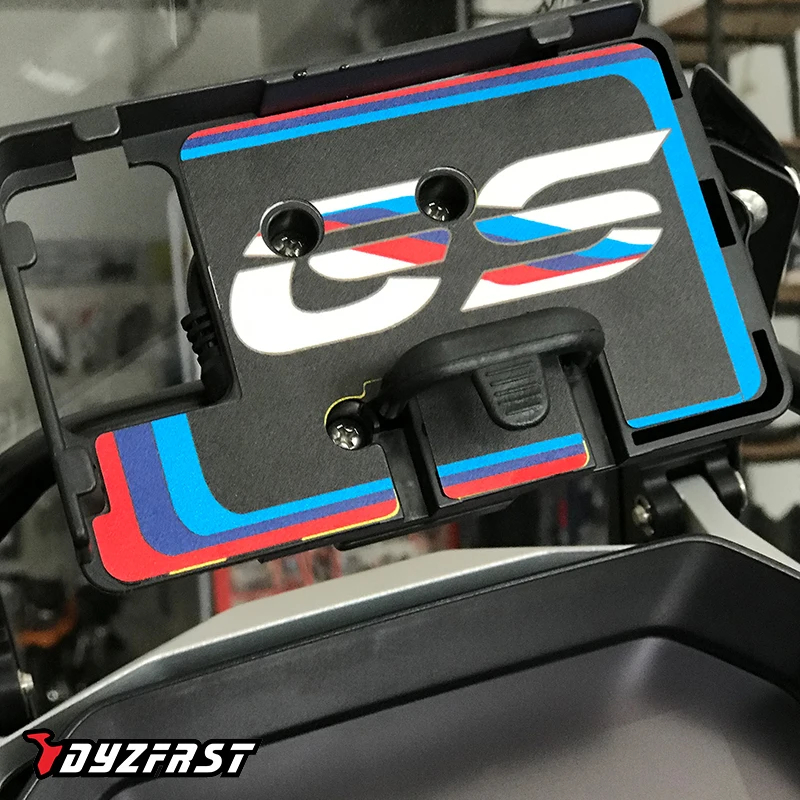 r1250gs r1200gs lc adventuremotorcycle accessori moto para stickers decals usb mobile phone navigation bracket f850gs f750gs free global shipping