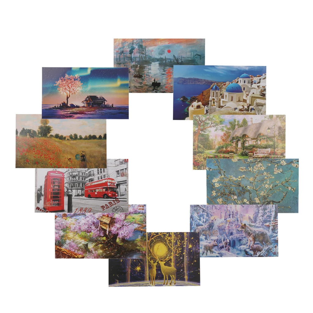 1000 шт. миниатюрная картина маслом для взрослых | Игрушки и хобби