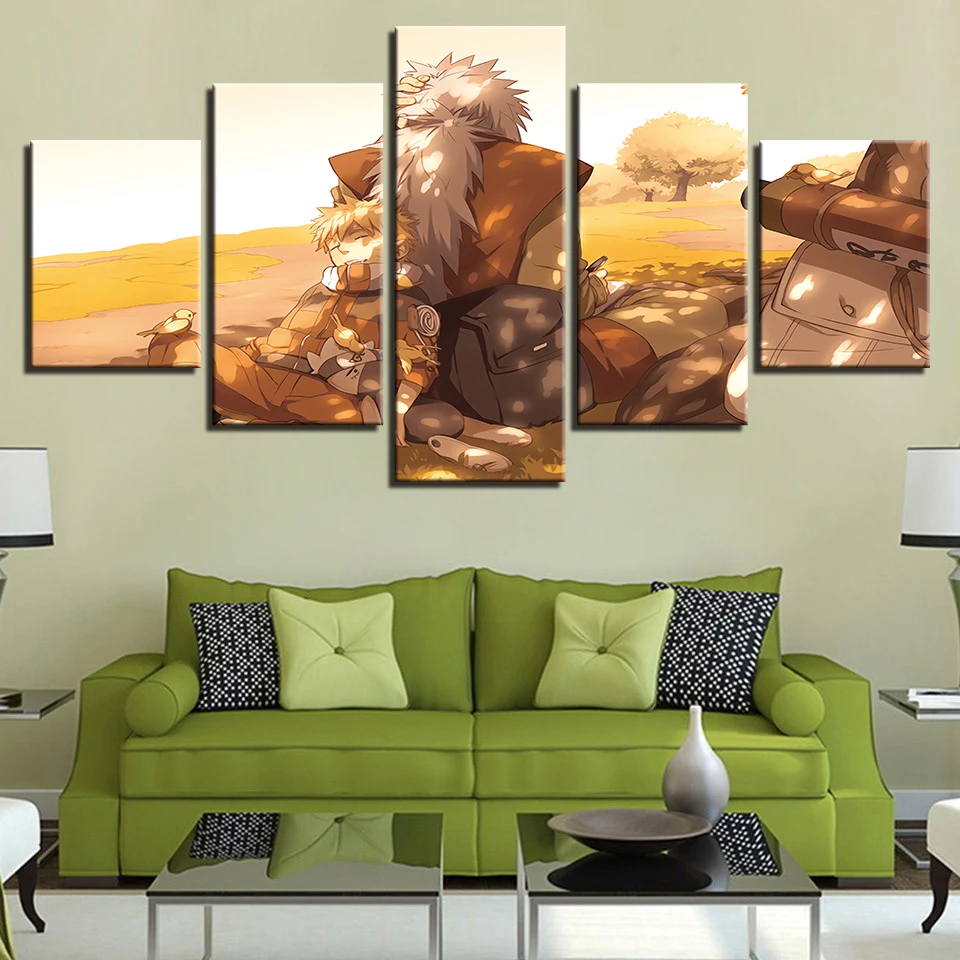 Картина на холсте из мультфильма атака Титанов 5 шт.|Рисование и каллиграфия| |