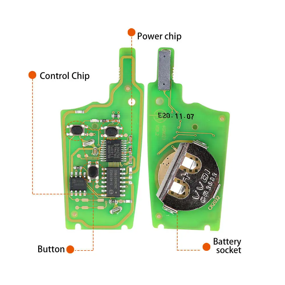 Беспроводной универсальный пульт дистанционного управления XHORSE XNAU01EN VVDI с
