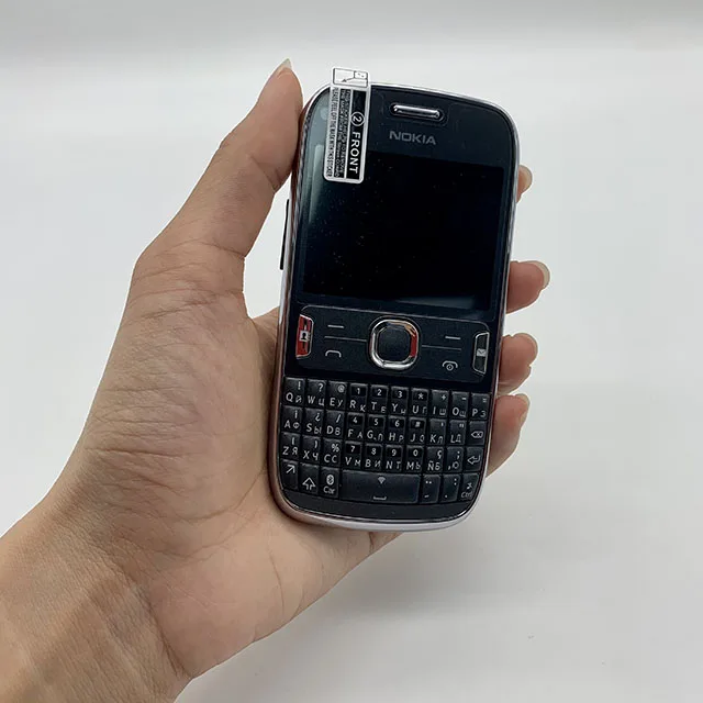 nokia asha 302 refurbished original mobile phones original nokia asha 302 3g network gsm wifi java 3 15mp camera free global shipping
