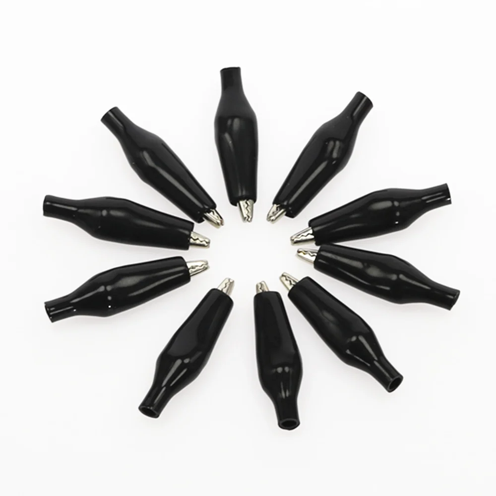 10 шт. 2 8 см металлический зажим для изоляции крокодила 28 мм | Обустройство дома