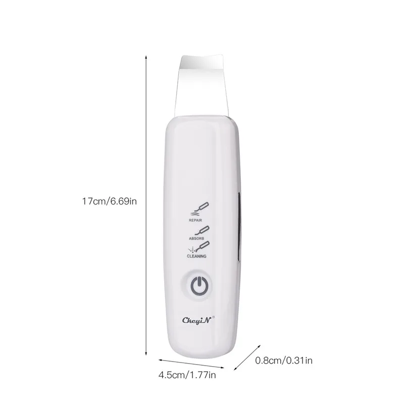 USB машина для пилинга кожи ультразвуковой скребок лица шпатель удаления угрей