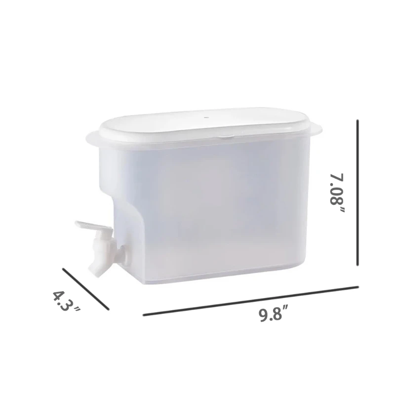 

Water Pitcher Jug Kettle with Faucet 3.5L Large Capacity Lemon Juice Bottle Table Refrigerator Teapot Kitchen Drinkware