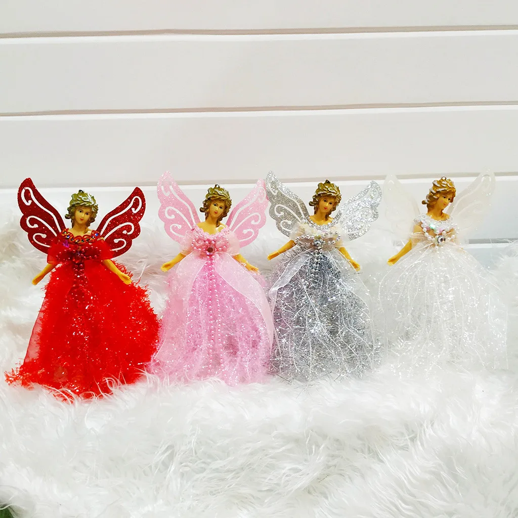 Рождественское крыло стоящая кукла ангела подвесная Рождественская елка