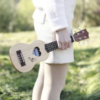 professional ukulele beginner 17 inch rosewood fingerboard 4 string instrument small guitar uquelele madera music tools ah50yl