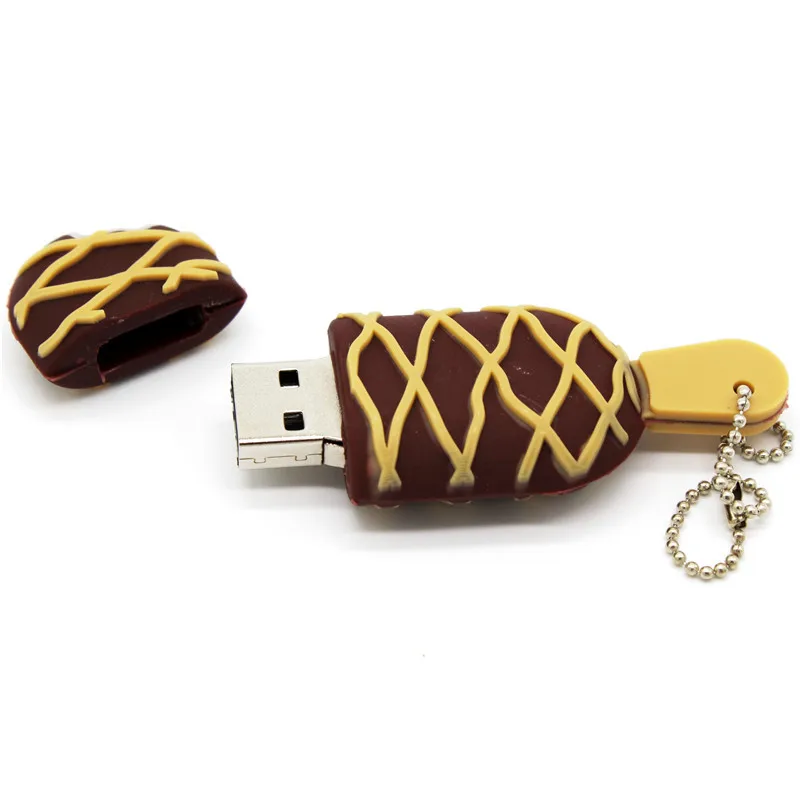 Лидер продаж флеш-накопитель USB 128 в виде мороженого 2 0 ГБ 4 8 16 32 | Компьютеры и офис