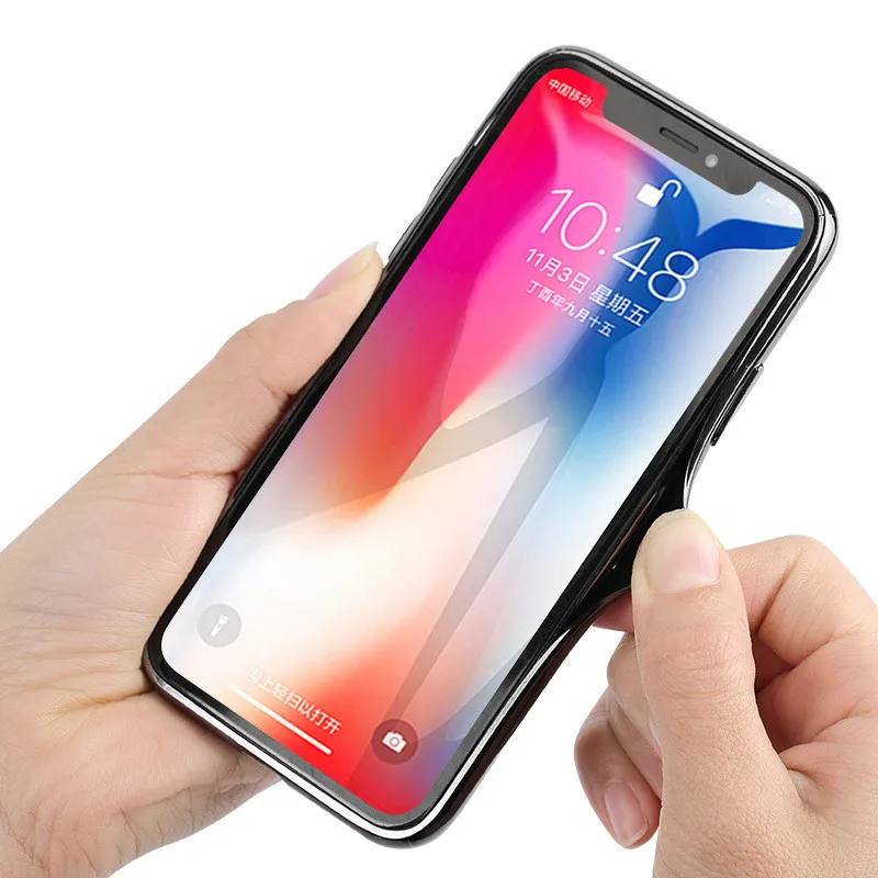 Стеклянный чехол для телефона Iphone 7 8 6 S защита от падения задняя крышка XR X XS MAX