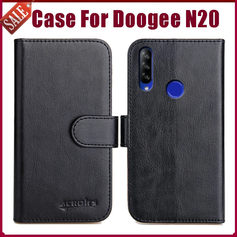 Горячее предложение! Распродажа! Doogee N20 чехол 6 3 &quot6 цветов Флип Мягкий кожаный