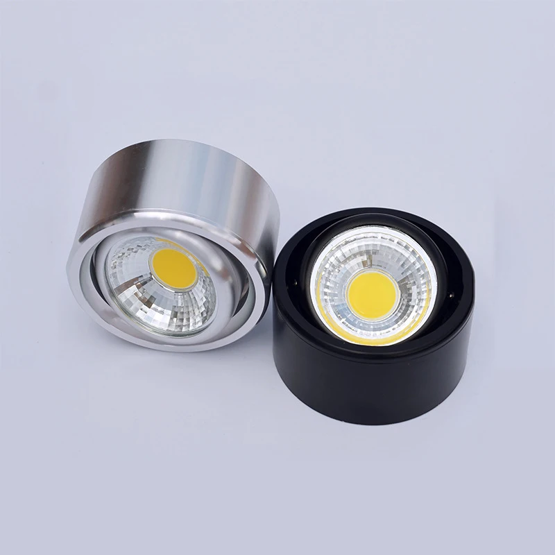 Светодиодный потолочный светильник вращающийся на 360 градусов 3 Вт/5 Вт/7