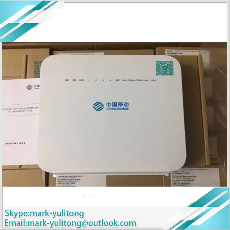 Новый FTTH Alcatel lucent G 140W ME/UD/MD/UG GPON ONU с 4GE + 1TEL 2USB двухдиапазонный wifi 2 4G/5G английская
