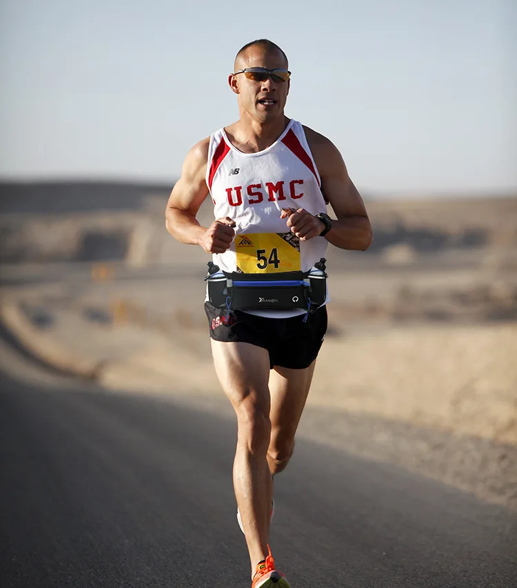 Поясная Сумка для бега Marathon, сумка для бега для мужчин и женщин, для занятий спортом на открытом воздухе, для верховой езды, фитнеса, с бутылкой для воды, водонепроницаемая Спортивная поясная сумка для телефона